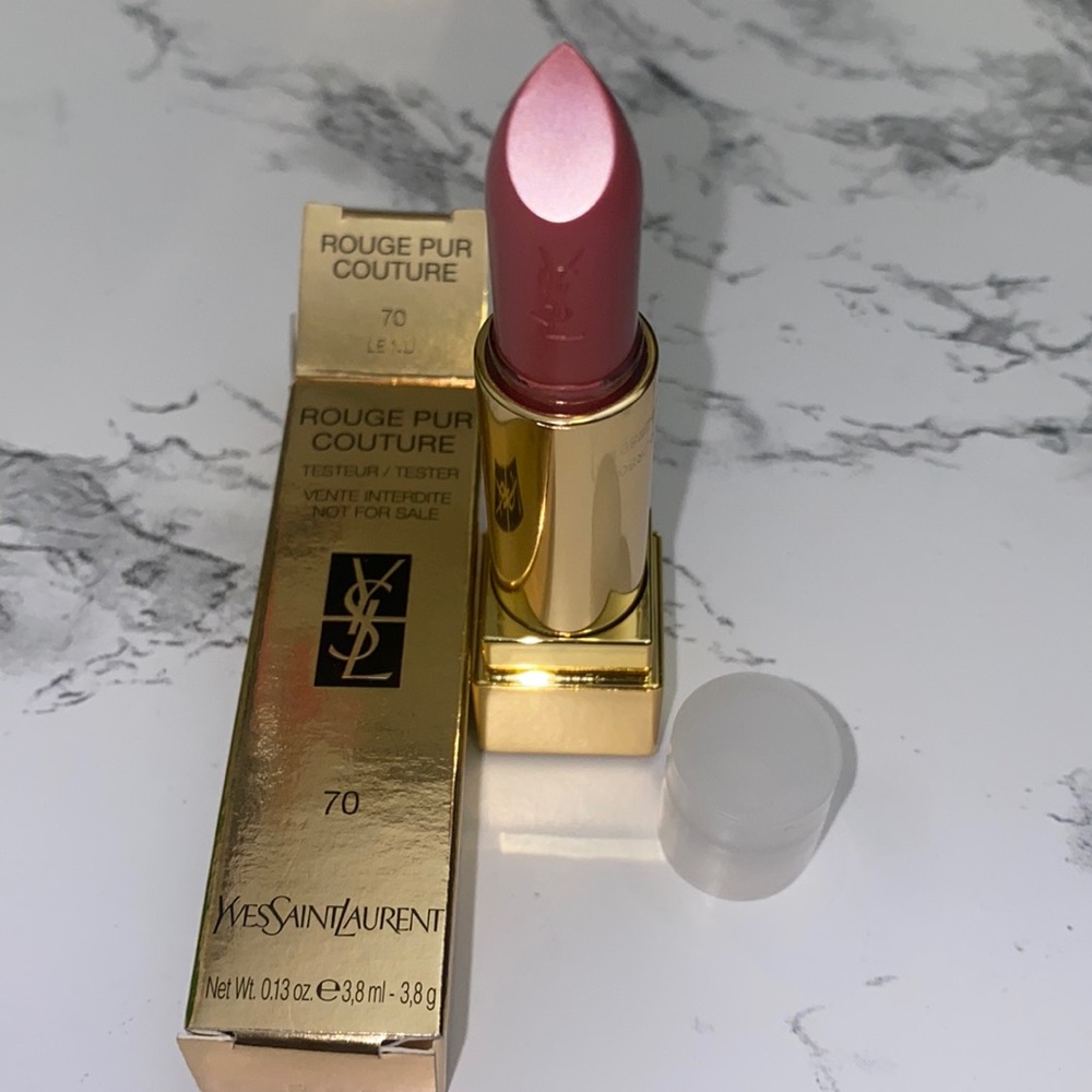 NWT YSL rouge pur couture lipstick 70 Le Nu 
Never used
Still in box
